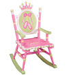 Swan Lake Girls Rocking Chair