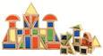 Rainbow Kids Building Blocks, Deluxe Play Set