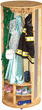 Kids Dress Up Carousel - Natural