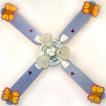 Out of Stock Butterflies Children's Ceiling Fan with Lights