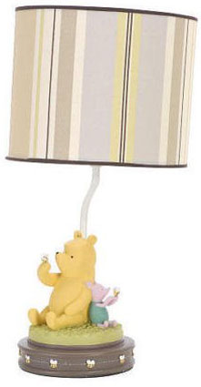 Classic Winnie The Pooh Lamp Base & Shade by Kidsline