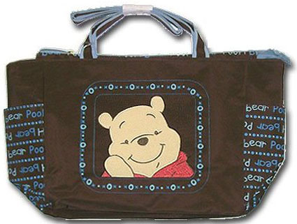 Winnie The Pooh Large Diaper Bag - Boys