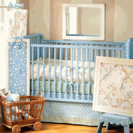Out of Stock Under the Big Top Baby Crib Bedding Set - Click to enlarge