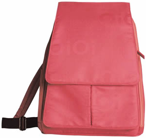 Coral Jacquard Backpack Baby Diaper Bag