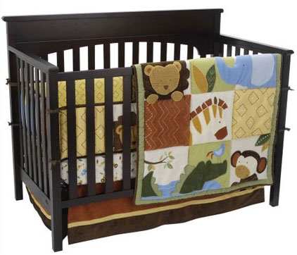 African Dreams 6-Piece Crib Bedding Set by Kidsline Free Shipping