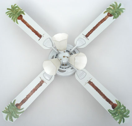 Out of Stock Palm Trees Childs Ceiling Fan with Lights