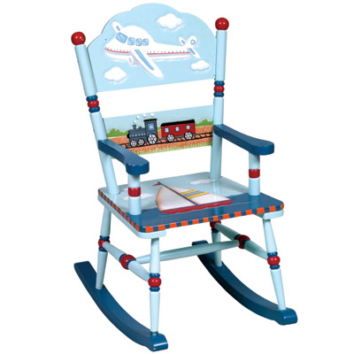 Transportation Children's Rocking Chair