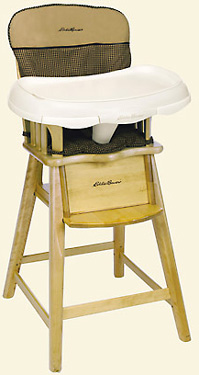Out of stock Eddie Bauer Wooden High Chair
