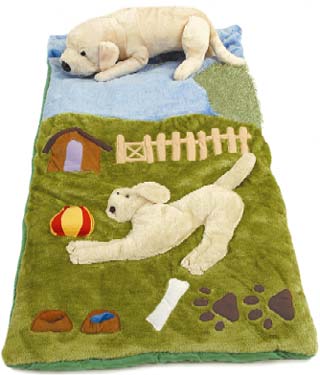 Golden Retriever Kids Sleeping Bag