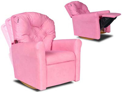 7 Button Child Rocker Recliner Chair