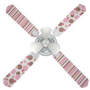 Out of Stock Dots & Stripes Ceiling Fan with Lights