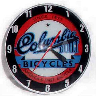 Columbia Bicycle Clock - Limited Edition
