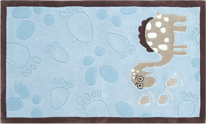 Steve-o-Saurus Nursery Rug