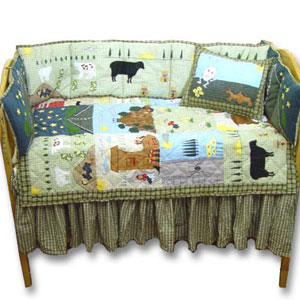 Out of Stock Rhyme Tyme 6 Piece Crib Bedding Set