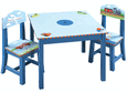 Transportation Kids Table & Chairs Set