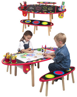 Children's Super Art Table w/ Paper Roll by Alex Toys