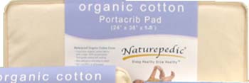 Naturepedic Organic Cotton Portacrib Mattress Free Shipping