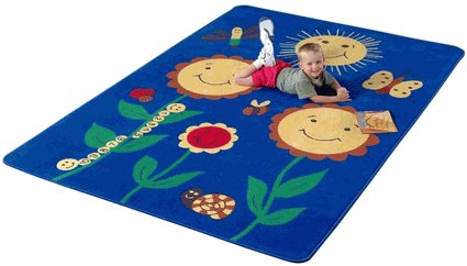 Friendly Faces Super Tuff Kids Rugs - Click to enlarge