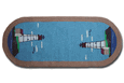 Lighthouse By Bay Hall Runner Rug