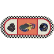 Race Car Kids Hall Runner Rug