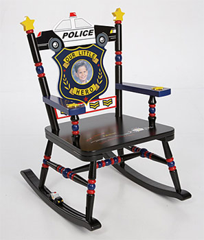 Our Little Hero Rocker - Policeman Free Shipping