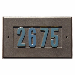 Manchester Address Plaque Manchester Address Plaque