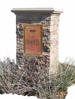 Courtyard Column Mailbox Insert Courtyard Column Mailbox Insert