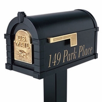 Keystone Mailbox Side Lettering Keystone Mailbox Side Lettering