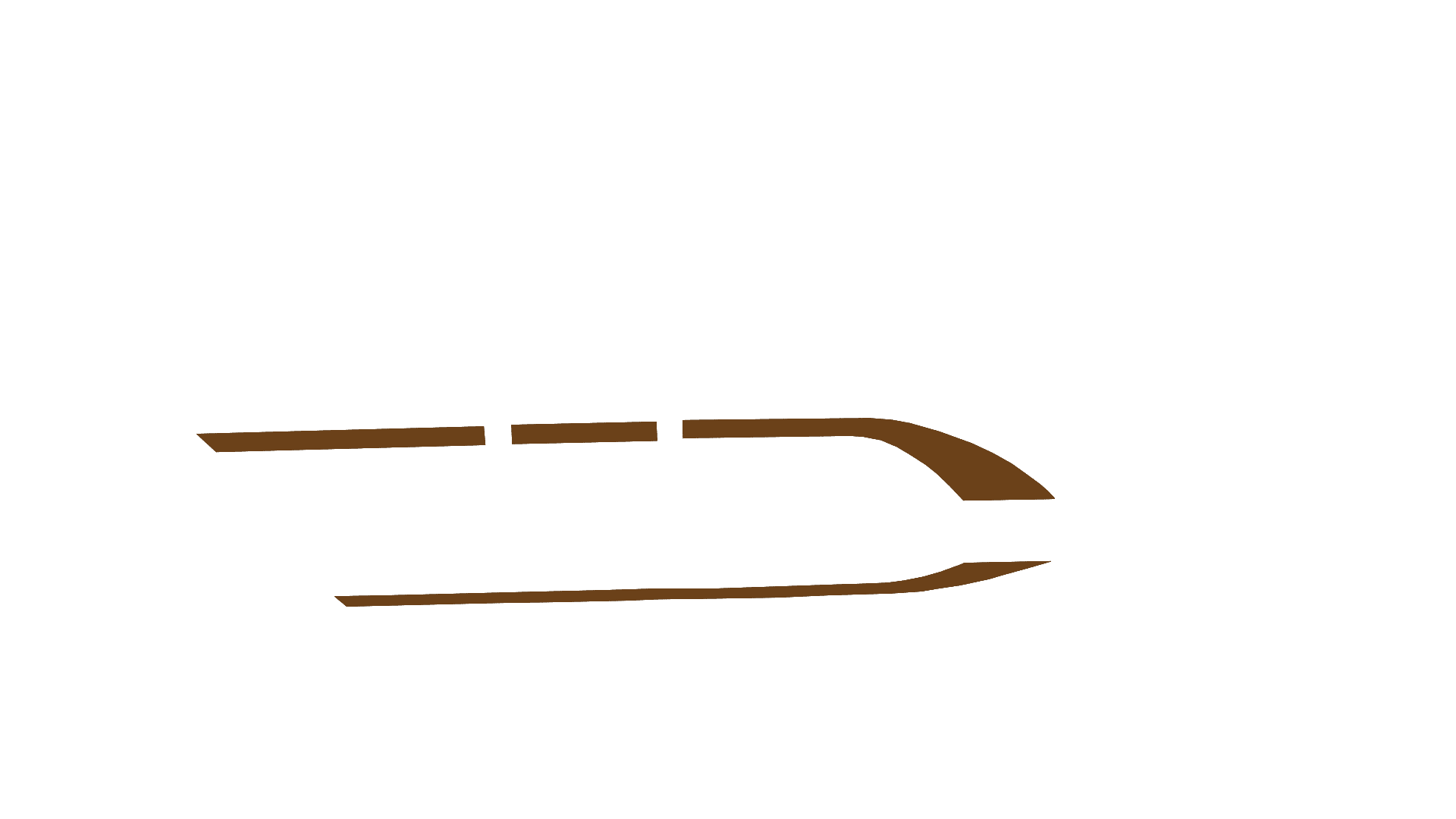 Stripe 2 Metallic Bronze