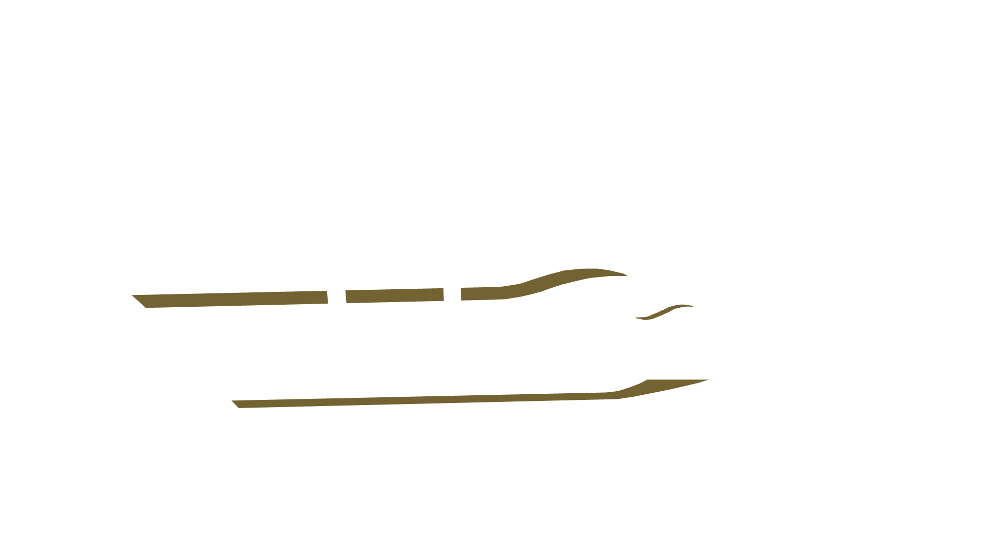 Graphics C Stripe 2 Metallic Gold