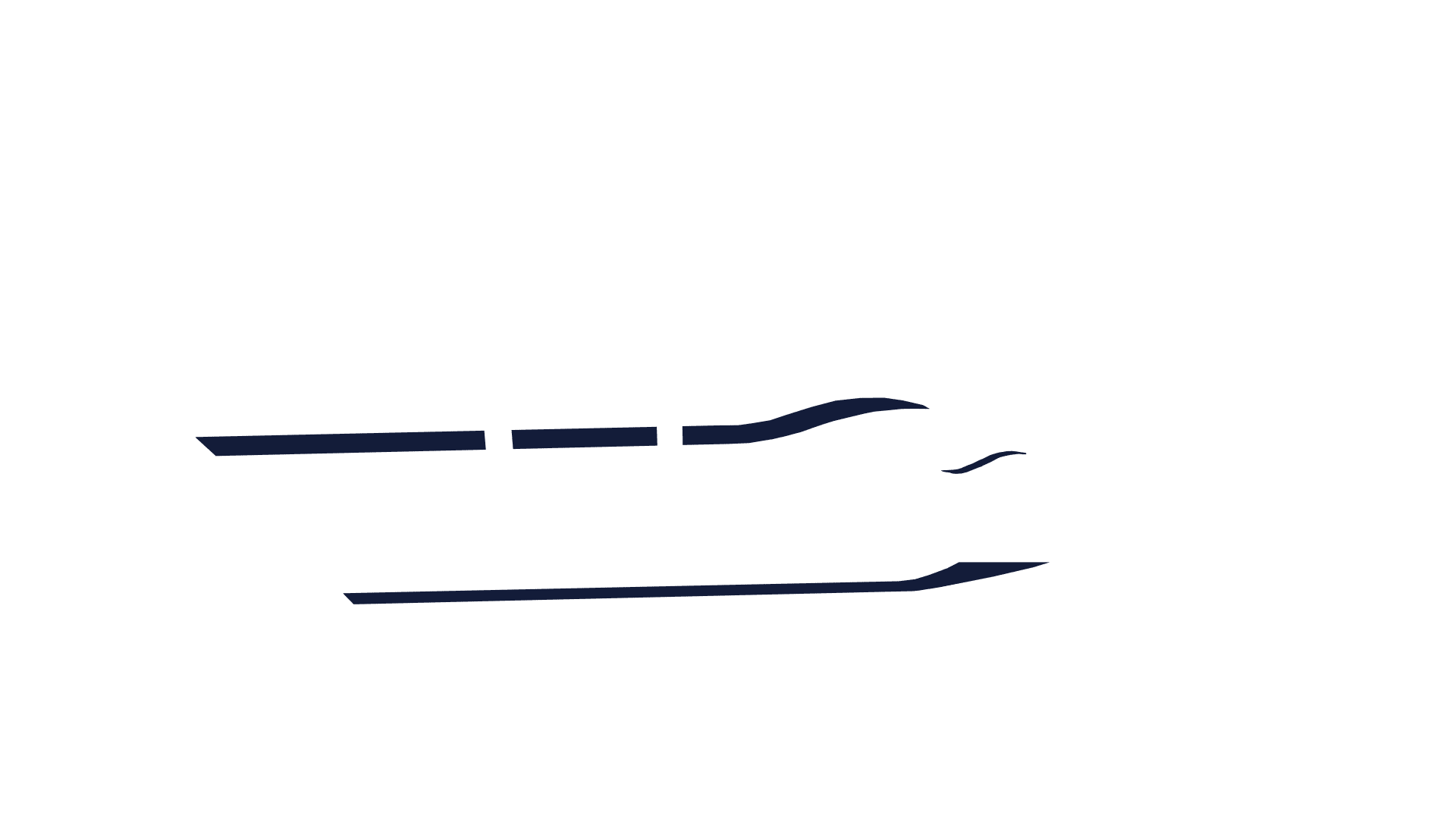 Graphics C Stripe 2 Navy