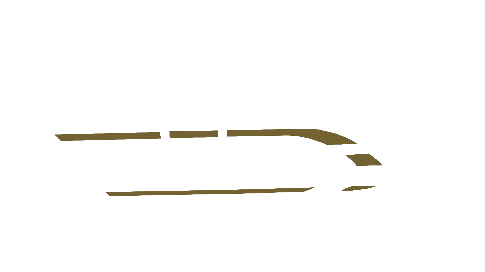 Stripe 1 Metallic Gold