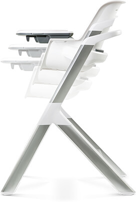 4moms High Chair - Black/Grey -Stroller Promotion Store 4momshighchair adjustableheight