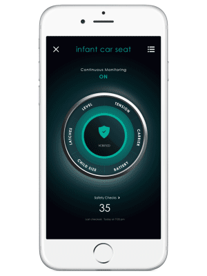 4moms Self-Installing Infant Car Seat - Black -Stroller Promotion Store 4momsinfantcarseat app