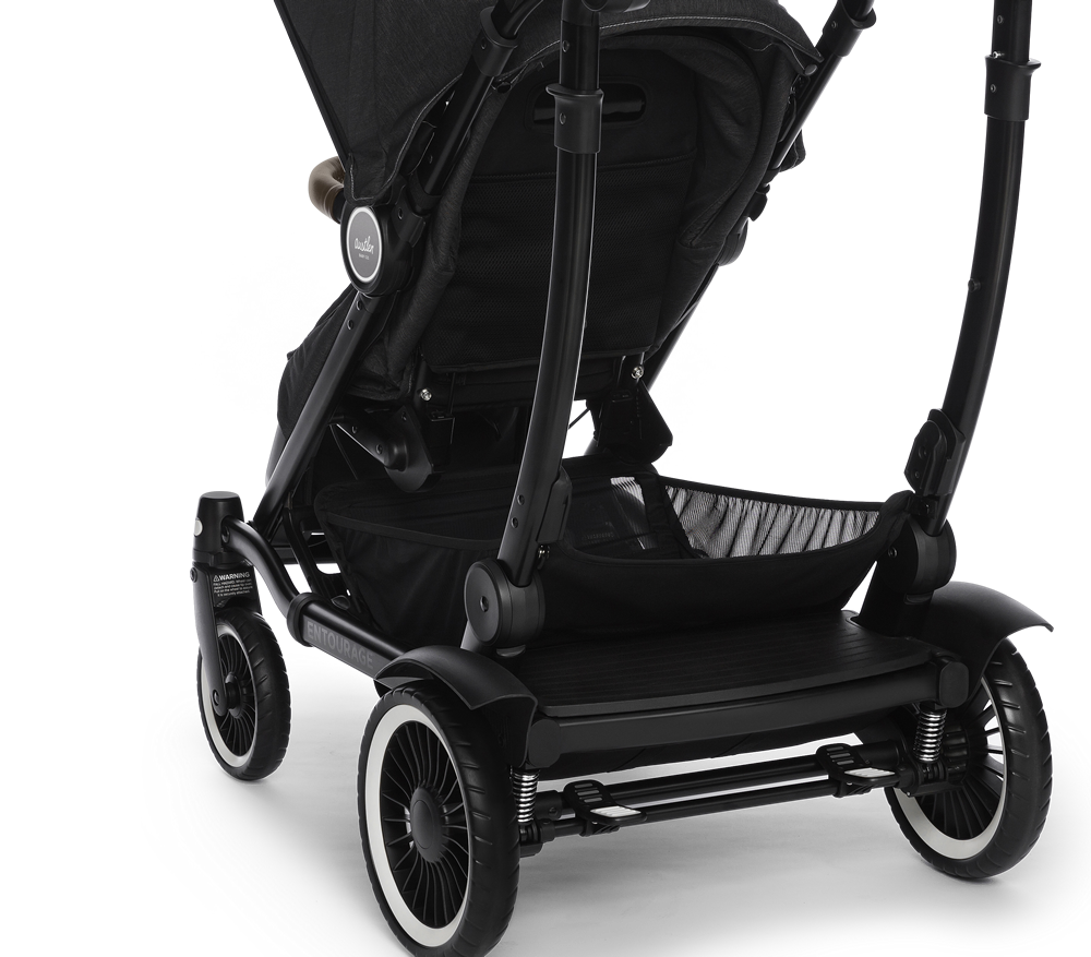 Austlen Entourage Stroller & Sit+Stand Jump Seat - Black / Black -Babyzen || Baby Jogger Shop austlenentourage platform