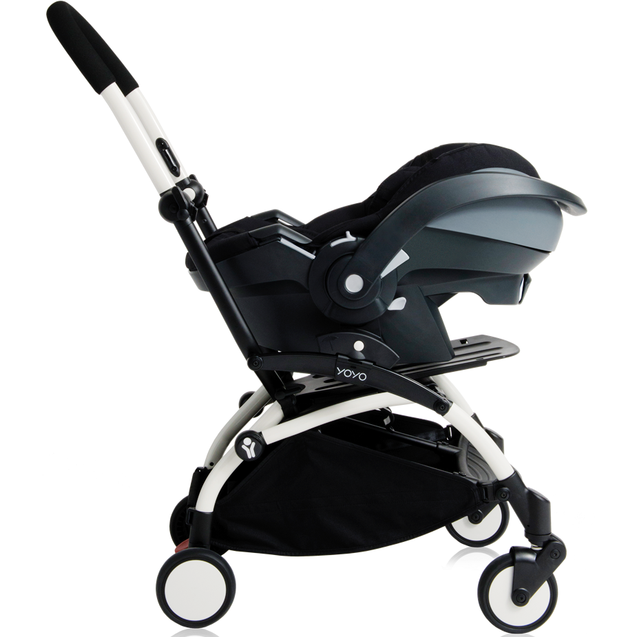 Babyzen Yoyo+ 6+ Compact Stroller - White / Air France Blue -Graco Store babyzenyoyoplus travelsystem