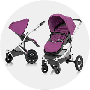 Britax Affinity Complete Stroller, Silver - Black -Stroller Promotion Store britaxaffinityfeatures reversibleseat