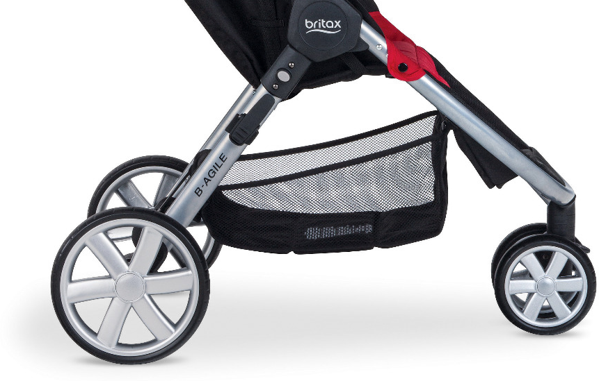 Britax B-Agile 3 & B-Safe Gen2 Travel System Bundle - Black / Eclipse Black -Graco Store britaxbagile3 suspension