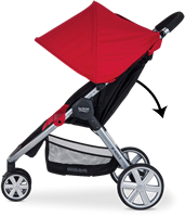 Britax B-Agile 3 & B-Safe Gen2 Travel System Bundle - Black / Eclipse Black -Graco Store britaxbagile3 thisitemwill recline