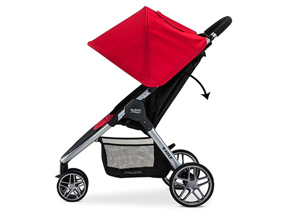 Britax B-Agile 3 & B-Safe 35 Travel System - Steel -Britax || Little Unicorn || Graco Shop britaxbagile32016 recline