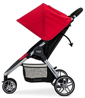 Britax B-Agile 3 & B-Safe 35 Travel System - Steel -Britax || Little Unicorn || Graco Shop britaxbagile32016 thisitemwill recline
