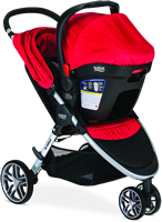 Britax B-Agile 3 & B-Safe 35 Travel System - Steel -Britax || Little Unicorn || Graco Shop britaxbagile32016 thisitemwill travelsystem
