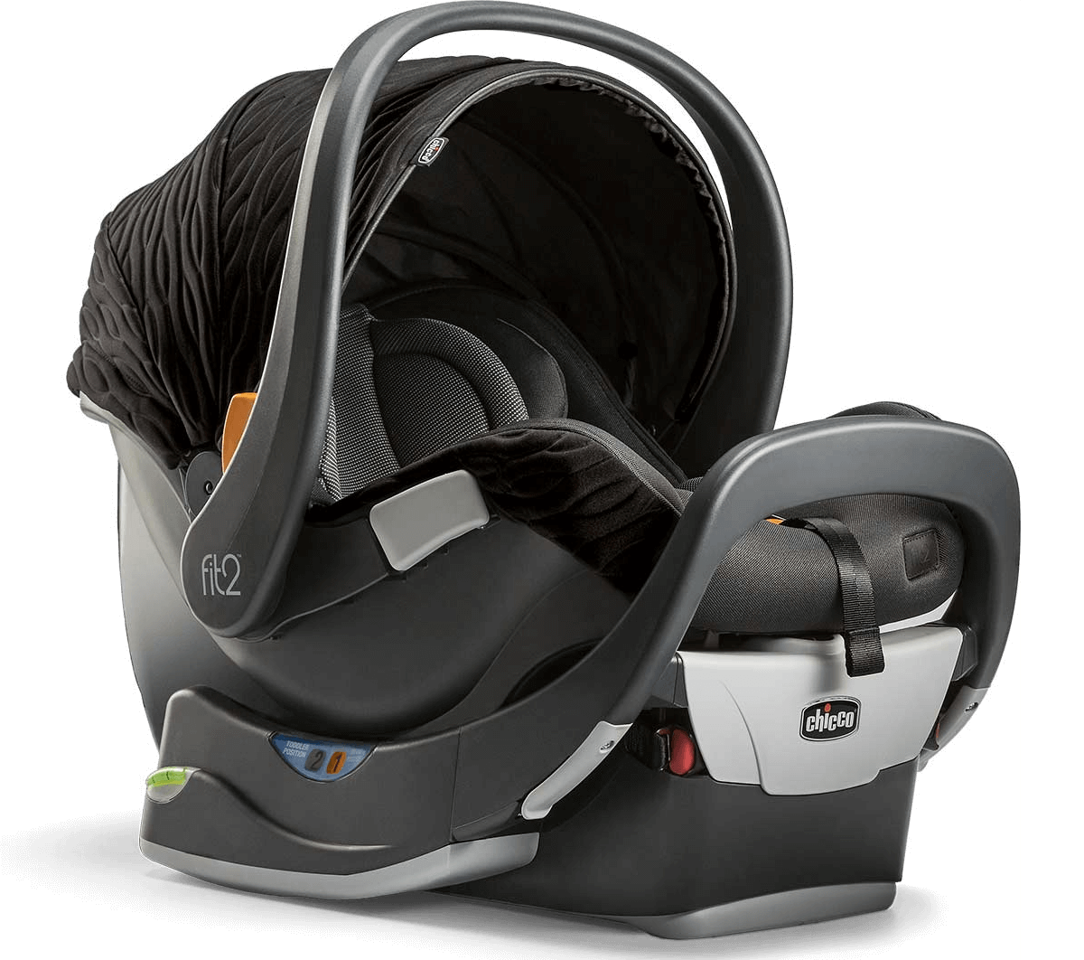 Chicco Fit2 Rear-Facing Infant & Toddler Car Seat With Anti-Rebound Bar - Tempo 18 Chicco Fit2 Rear-Facing Infant & Toddler Car Seat With Anti-Rebound Bar - Tempo -Stroller Promotion Store chiccofit2 fabric