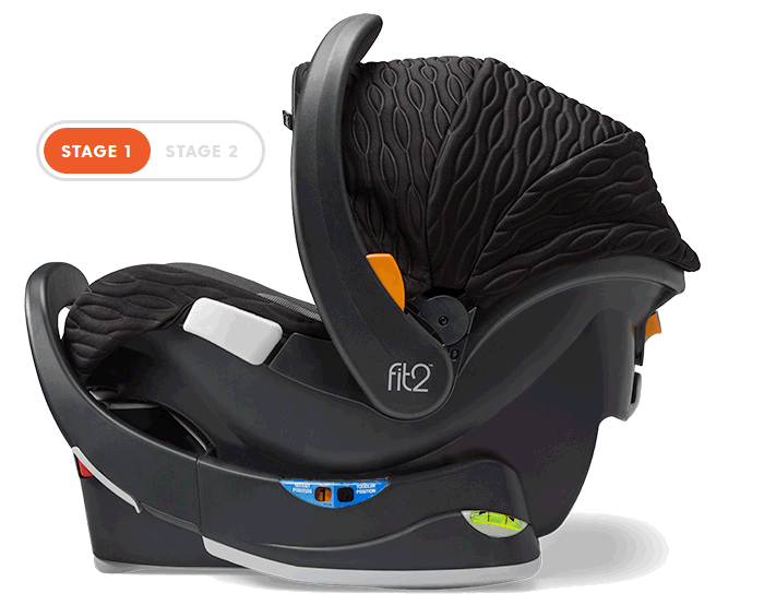 Chicco Fit2 RearFacing Infant & Toddler Car Seat with AntiRebound Bar