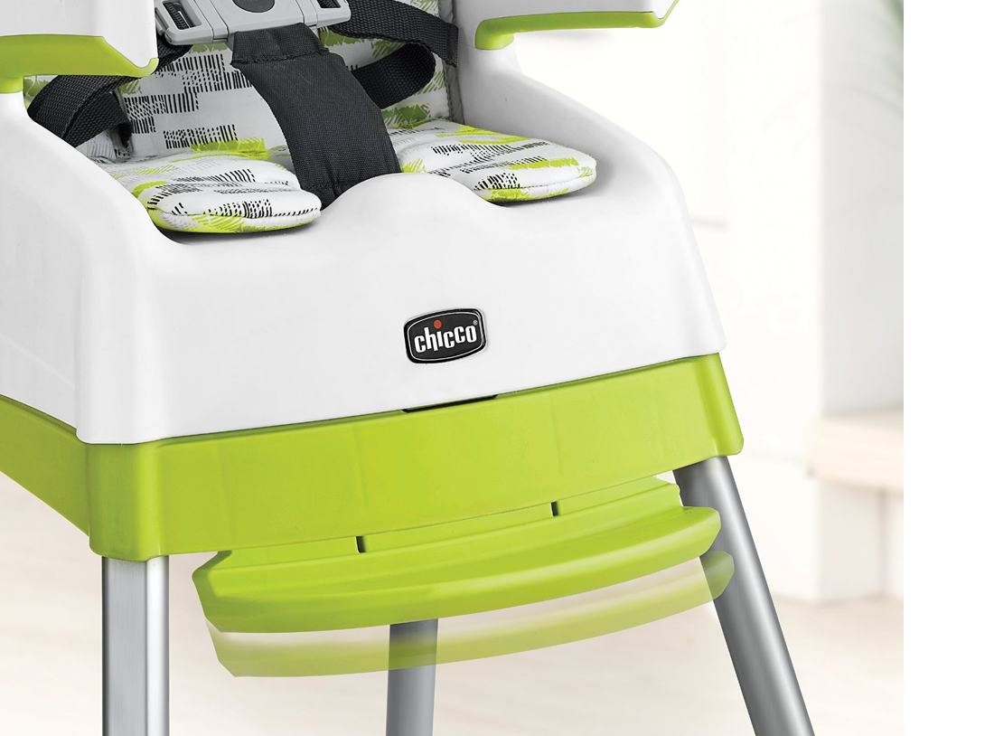 Chicco Stack 3 In 1 Highchair - Kiwi 23 Chicco Stack 3 In 1 Highchair - Kiwi -Stroller Promotion Store chiccostack footrest