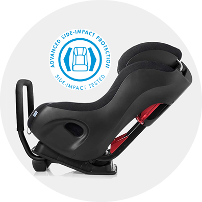 Side Impact Protection and steel anti-rebound bar protect child's head in case of impact Clek Fllo Convertible Car Seat 2015 Tokidoki Rebel -Stroller Promotion Store clekfllofeatures rebound