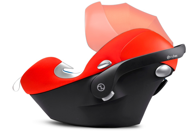 Cybex Aton Q Infant Car Seat - Black Sea 9 Cybex Aton Q Infant Car Seat - Black Sea -Stroller Promotion Store cybexatonq canopy