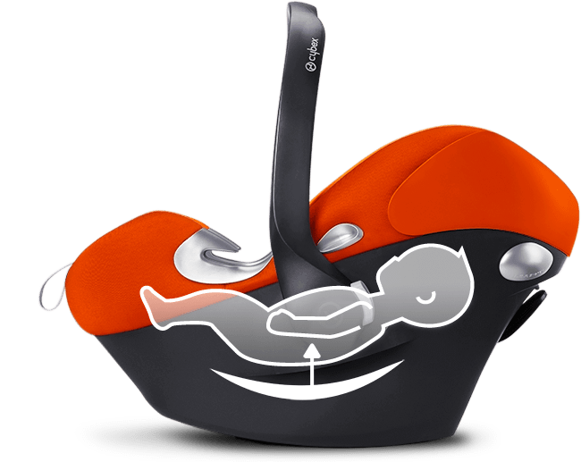 Cybex Aton Q Infant Car Seat - Black Sea 7 Cybex Aton Q Infant Car Seat - Black Sea -Stroller Promotion Store cybexatonq flat