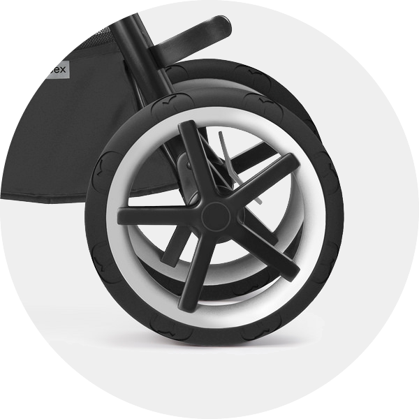 Cybex Balios M Stroller - True Blue -Stroller Promotion Store cybexirisfeatures allterrainwheels