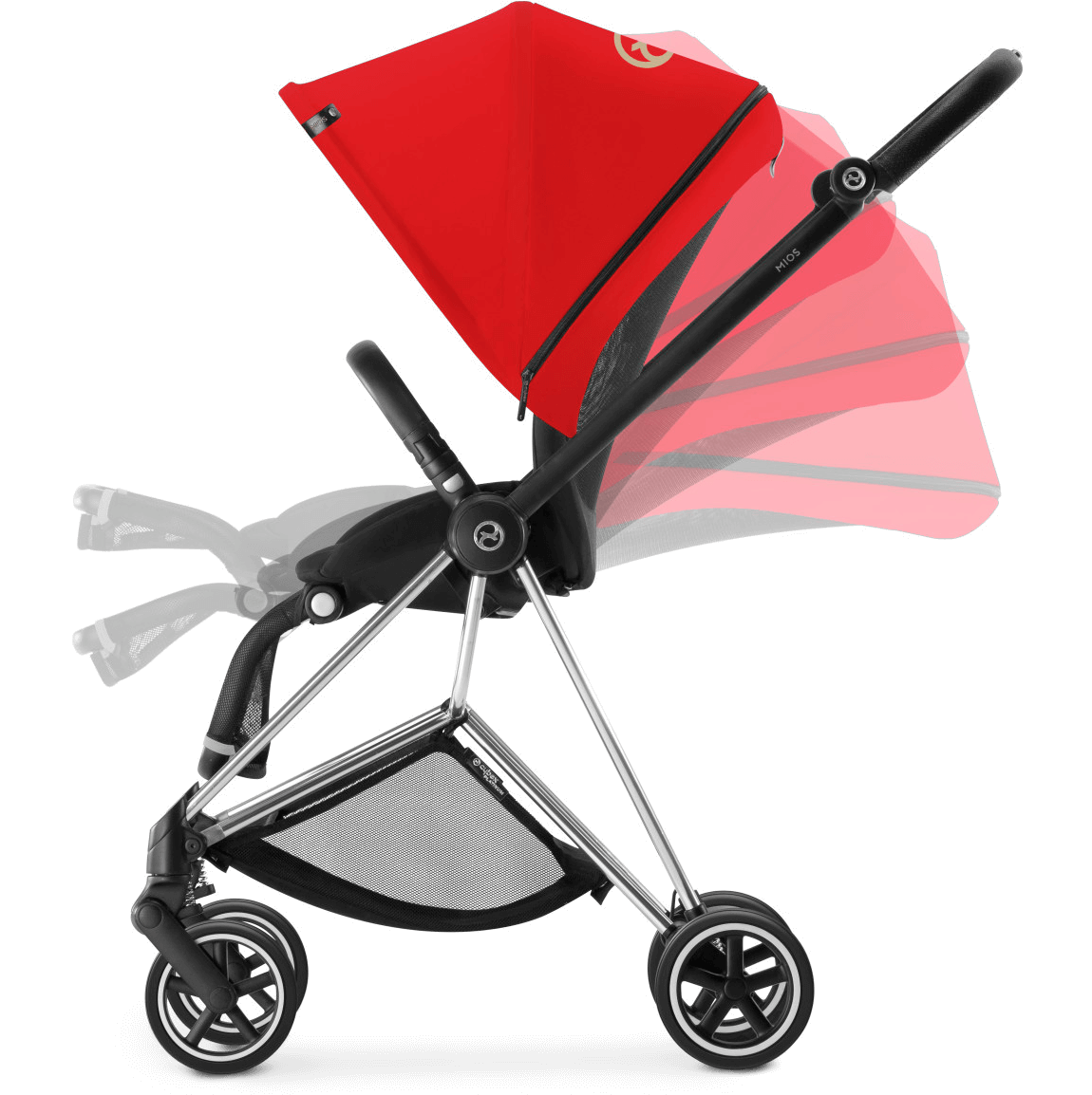 Cybex 2017 / 2018 Mios Stroller - Koi -Stroller Promotion Store cybexmios recline